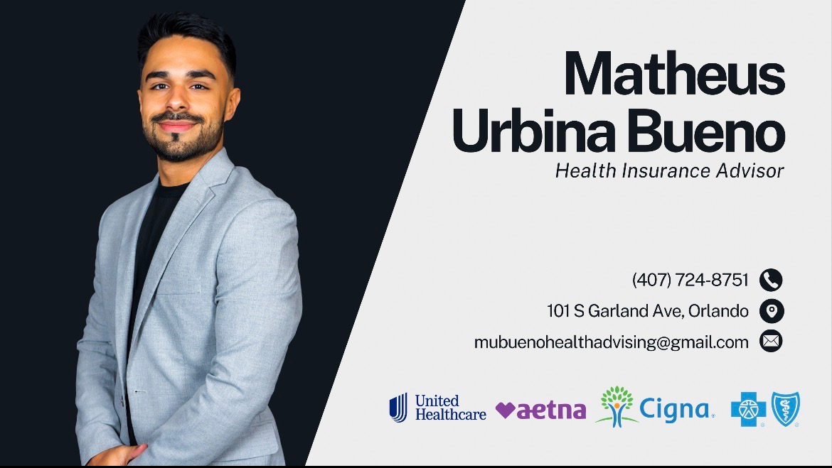 Matheus Urbina Bueno wearing a light gray blazer